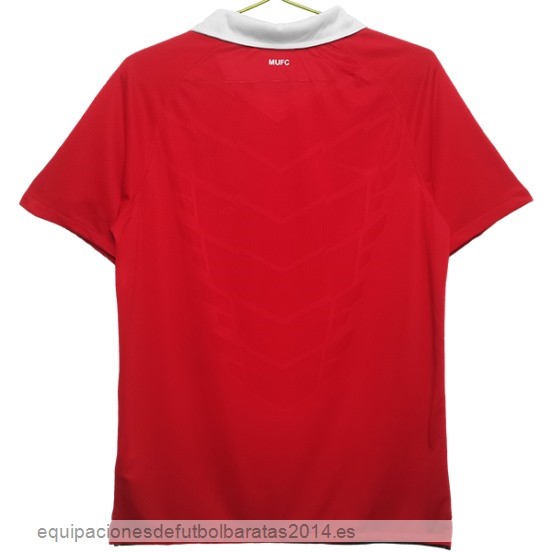 Nuevo 1ª Camiseta Manchester United Retro 2011 2012 Rojo Baratas
